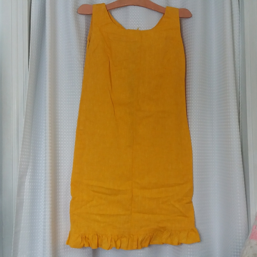 Vintage Yellow Dress
